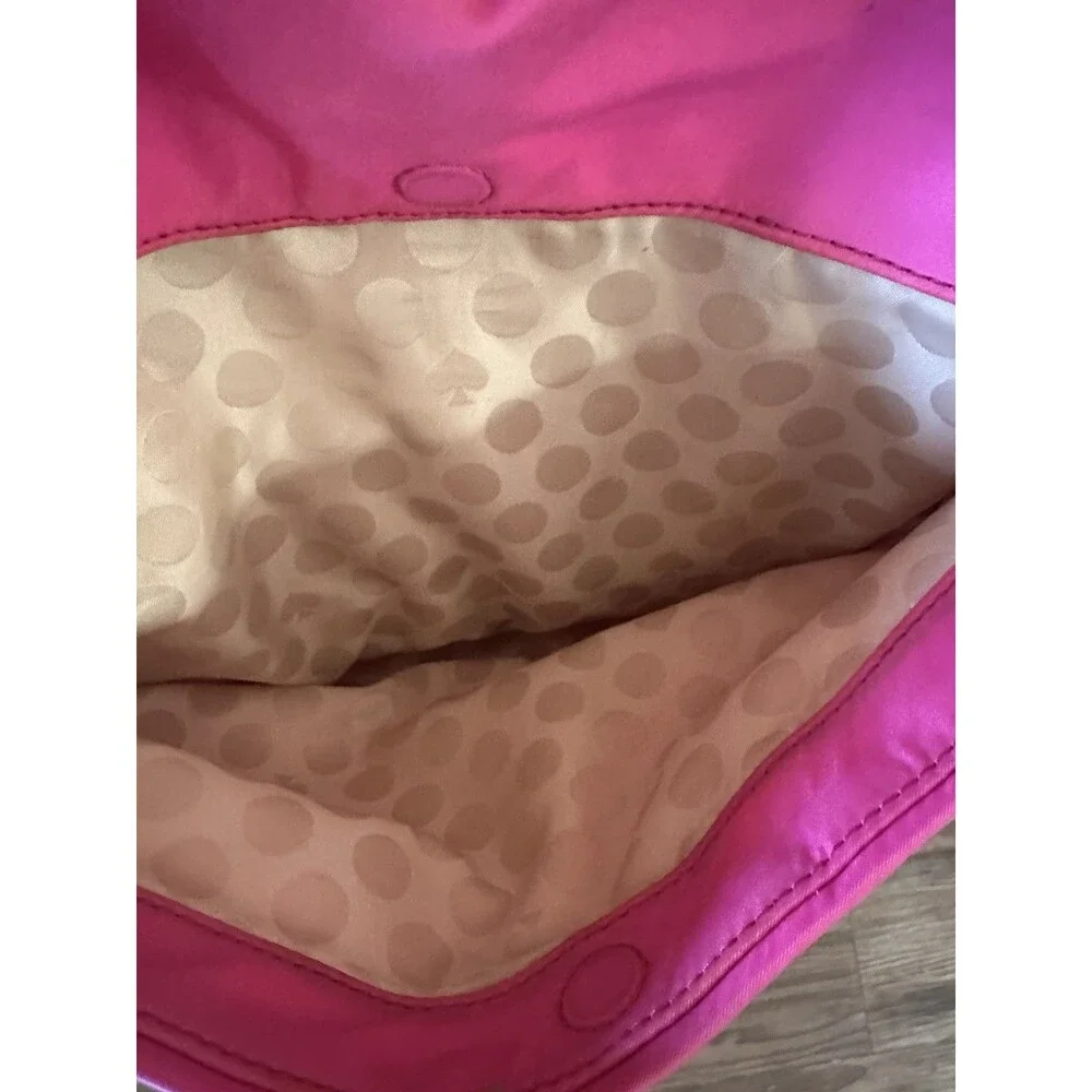 Kate Spade Tote Nylon Handbag Shoulder Purse Pink